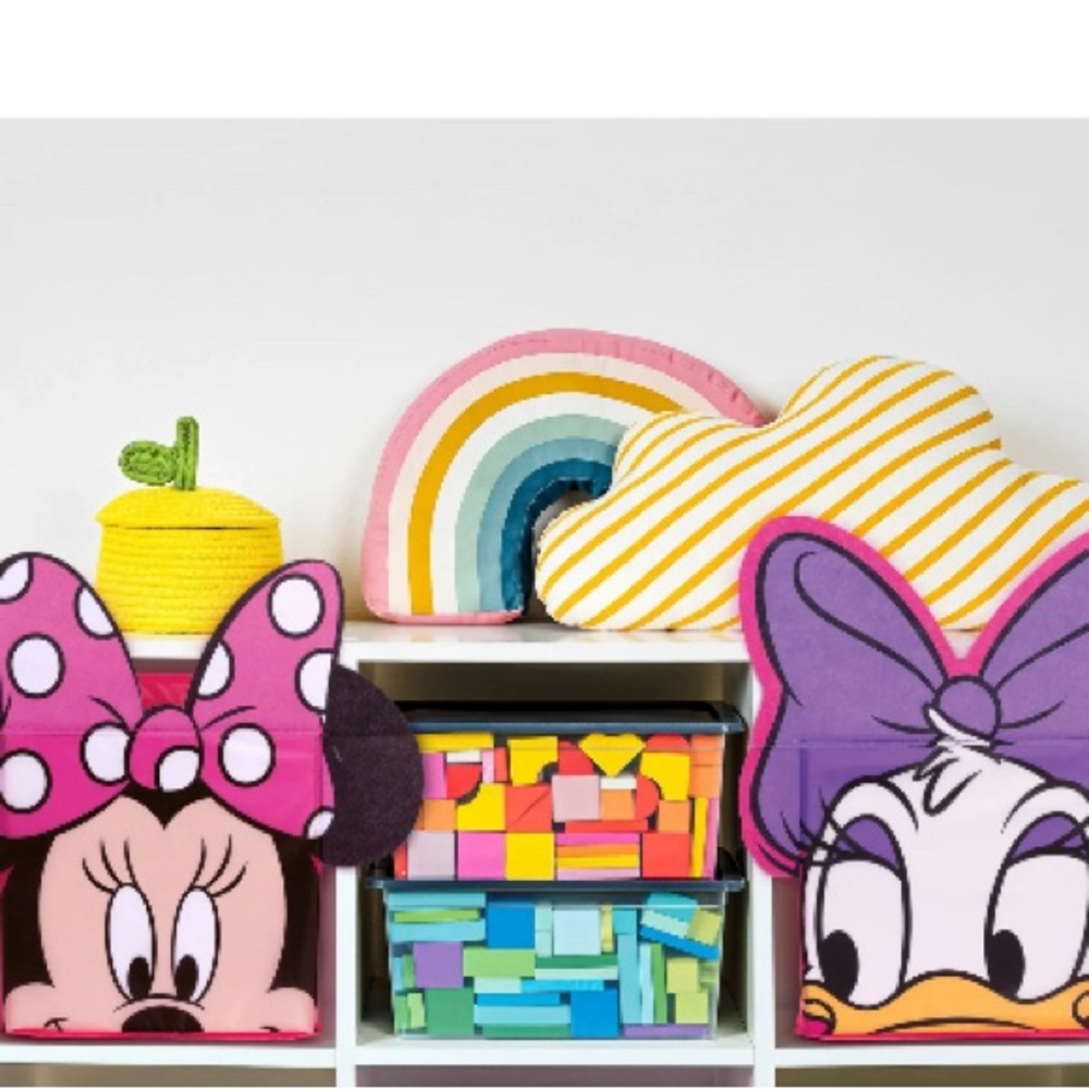 Minnie Mouse and Daisy Duck Playroom Storage Bins - Picture 3 of 6